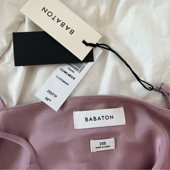 Aritzia Babaton Cowlneck Camisole in Claremont - Picture 6 of 6